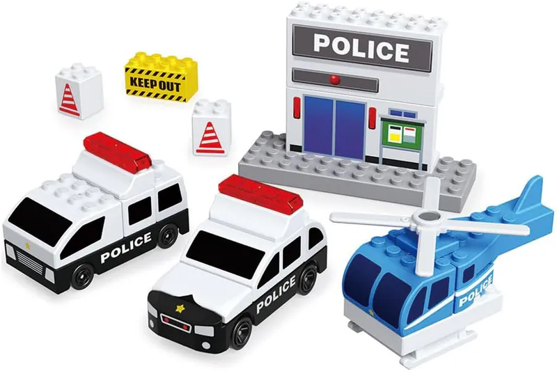 Tomica 多美積木 警察救援套組