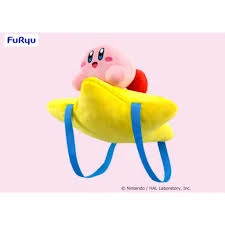 Furyu 景品 星之卡比 傳送星造型 絨毛背包