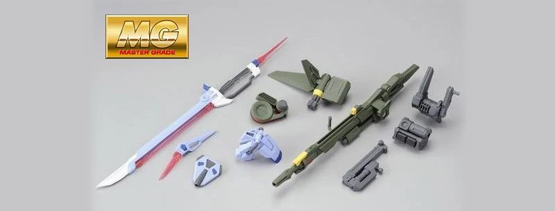 MG 1/100 攻擊鋼彈用 重砲&巨劍裝備 魂商店限定