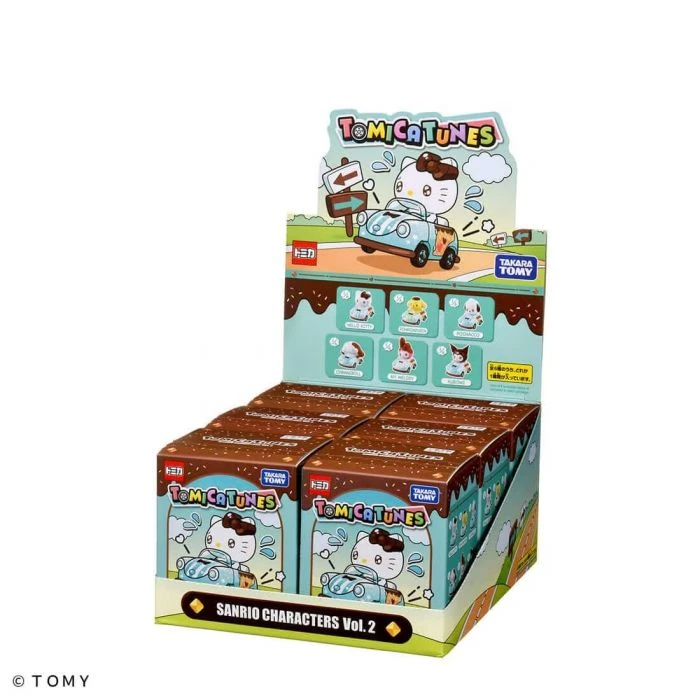 Tomica TUNES 三麗鷗 小車盲盒 Vol.2 一中盒六入