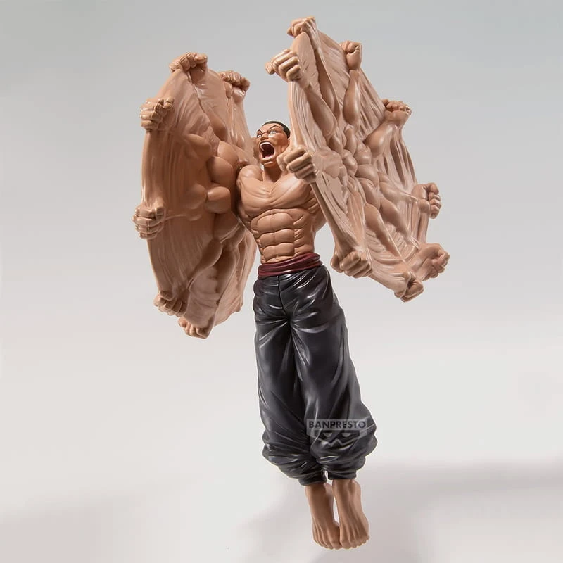 2月預購 Banpresto 景品 範馬刃牙 烈海王 咕嚕咕嚕旋轉拳 中華武術最強奧義 烈車拳 0921