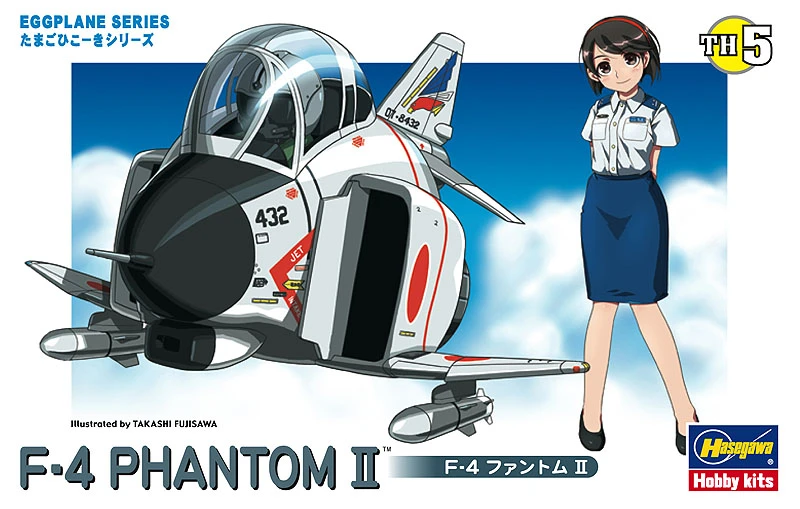 HASEGAWA TH5 蛋機系列 F-4 鬼怪 II　