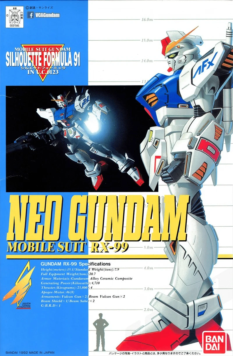 F91 1/100 005 RX-99 新鋼彈