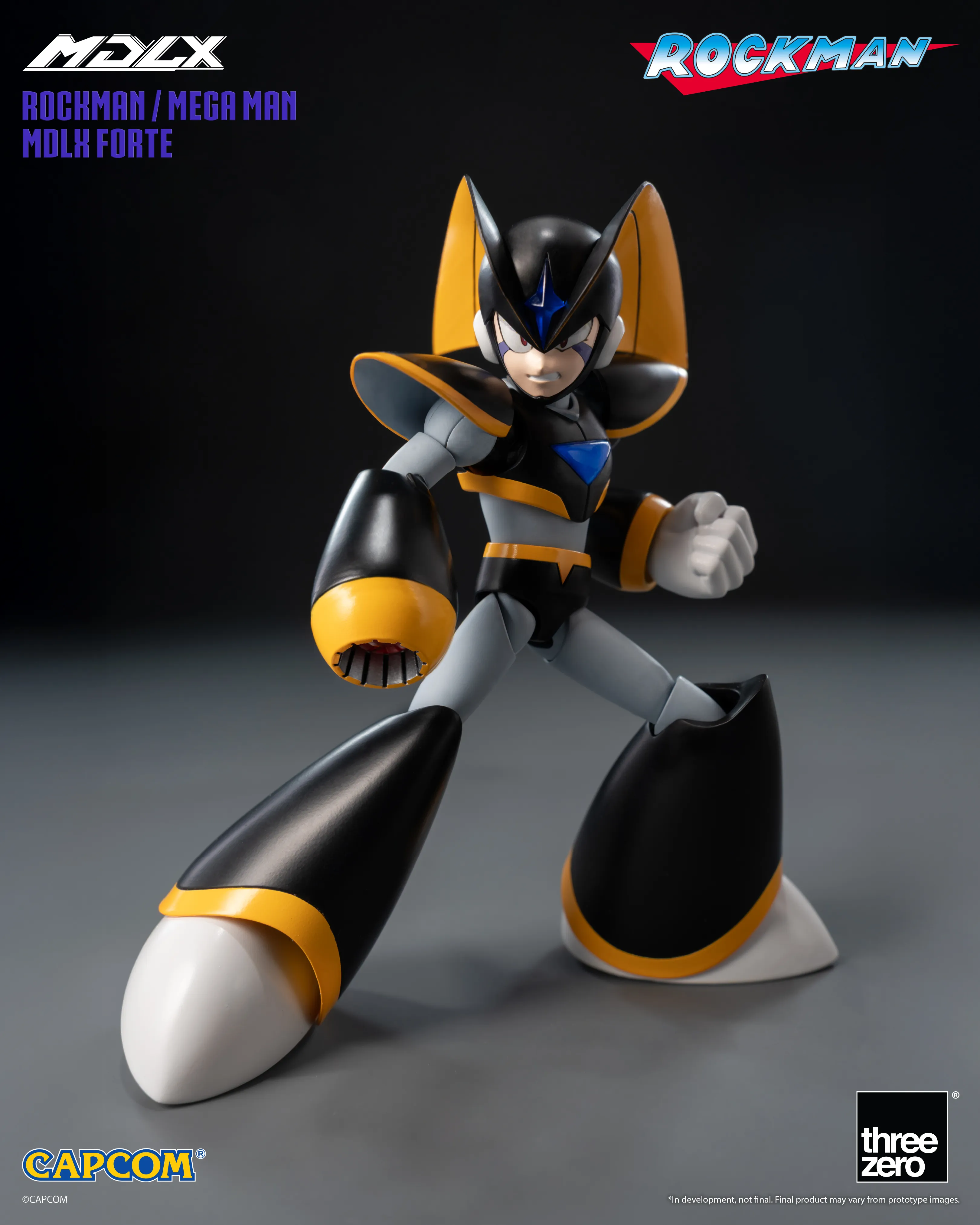 第一季預購 Threezero MDLX 洛克人 宿命的對決 佛魯迪 1025