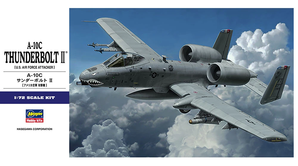 HASEGAWA 長谷川 E043 1/72 A-10C 雷電II
