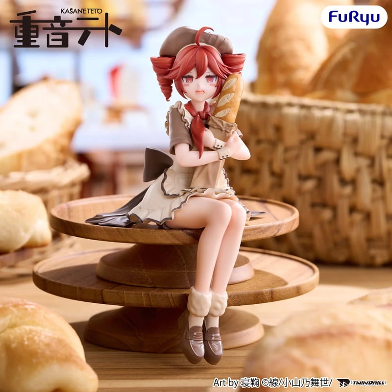 3月預購  Furyu 景品 重音 TETO 法國麵包 泡麵蓋 1029