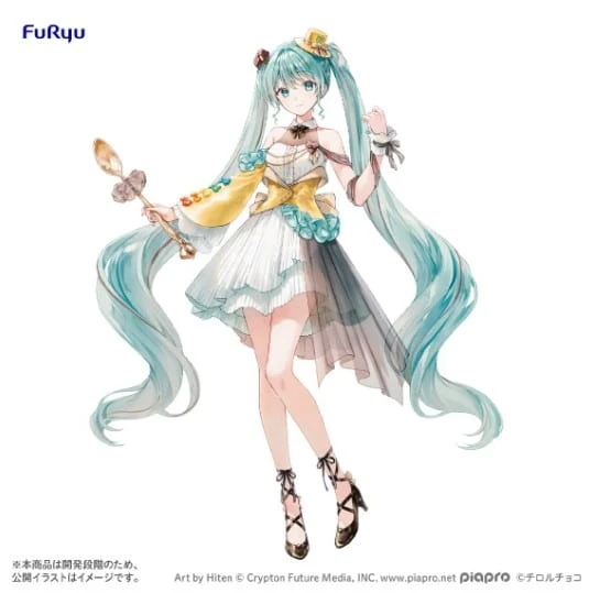 3月預購 Furyu 景品 初音未來×TIROL CHOCO 咖啡牛軋糖 異色 1029