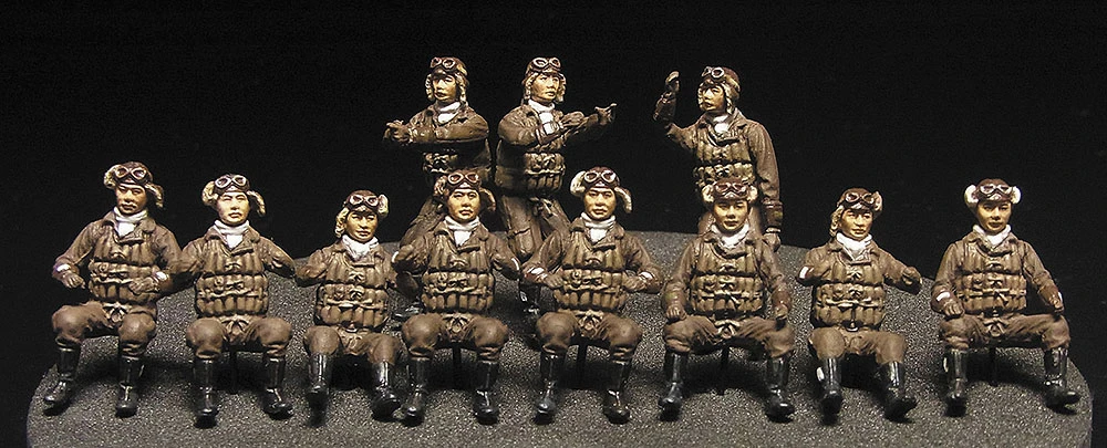 HASEGAWA 長谷川 X72-16 1/72 日本海軍船員套裝
