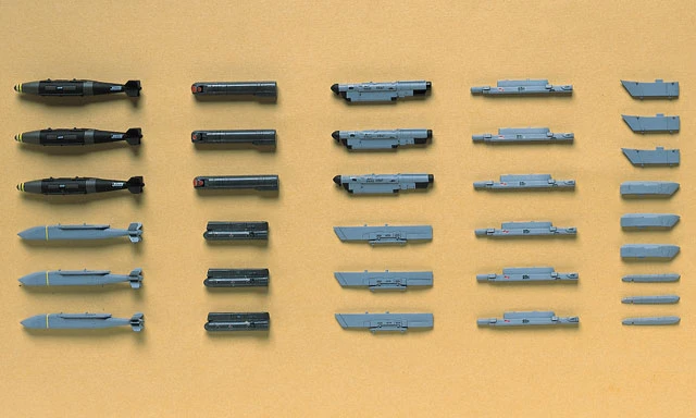 HASEGAWA 長谷川 X72-12 1/72 飛機武器 VII：美國特種炸彈和 LANTIRN 吊艙