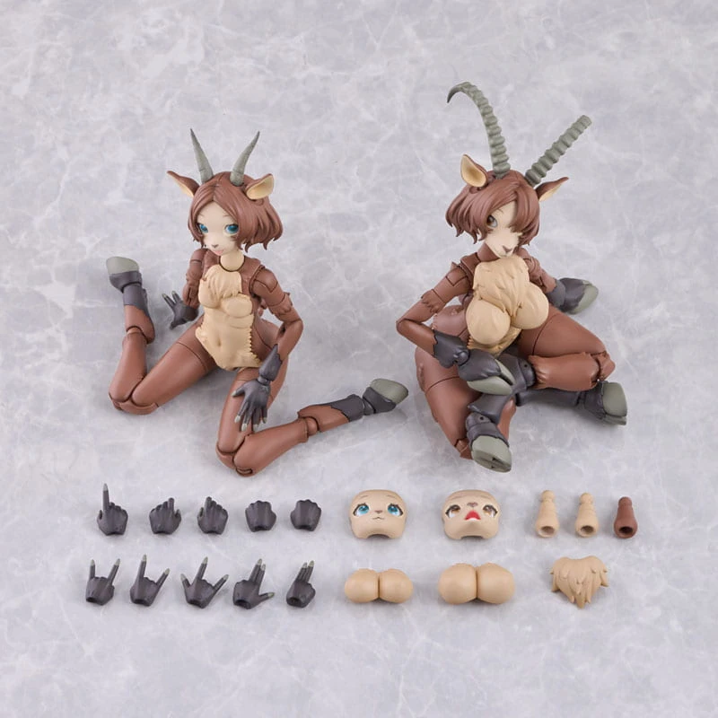 5月預購 青島 KEMOPLA 獸普拉 KP-05R 阿爾卑斯羱羊 雙人組 1010