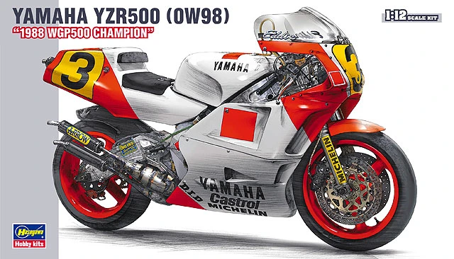 HASEGAWA 長谷川 BK03 1/12 Yamaha YZR500 1988 WGP500 冠軍