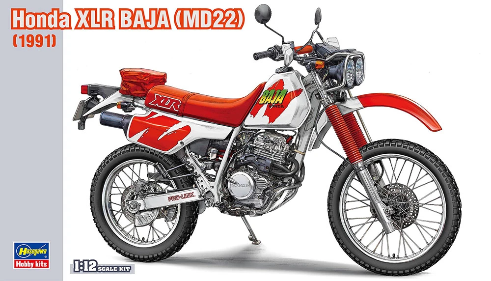 HASEGAWA 長谷川 BK16 1/12 本田 XLR BAJA MD22 (1991)
