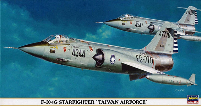 HASEGAWA 長谷川 09365 1/48 F-104G 星式戰鬥機 台灣空軍