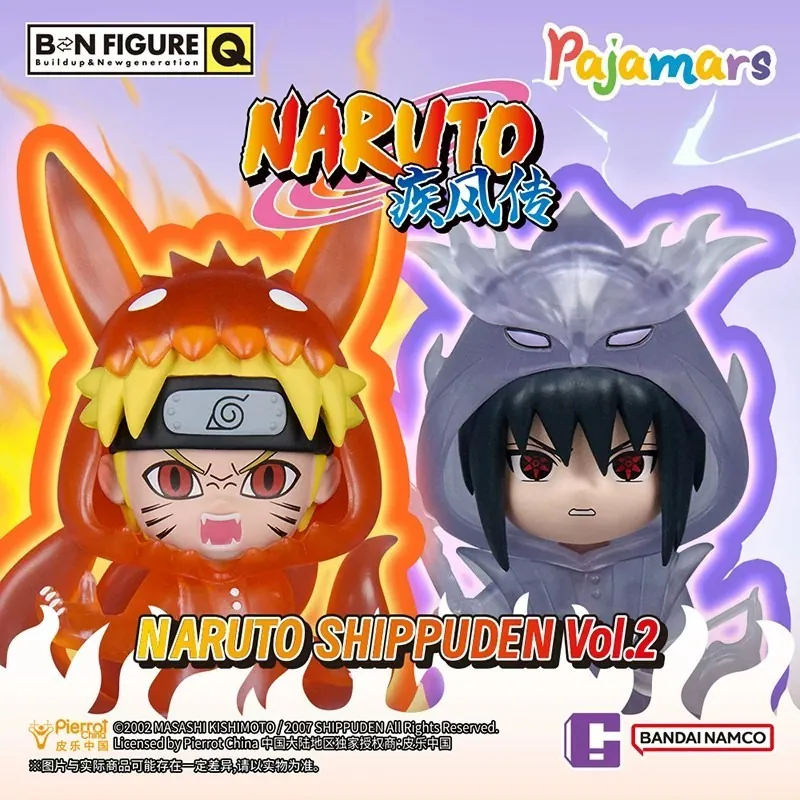 11月預購 盒玩 BNFIGURE Q 火影忍者 睡衣版 Vol.2 一中盒8入 1020