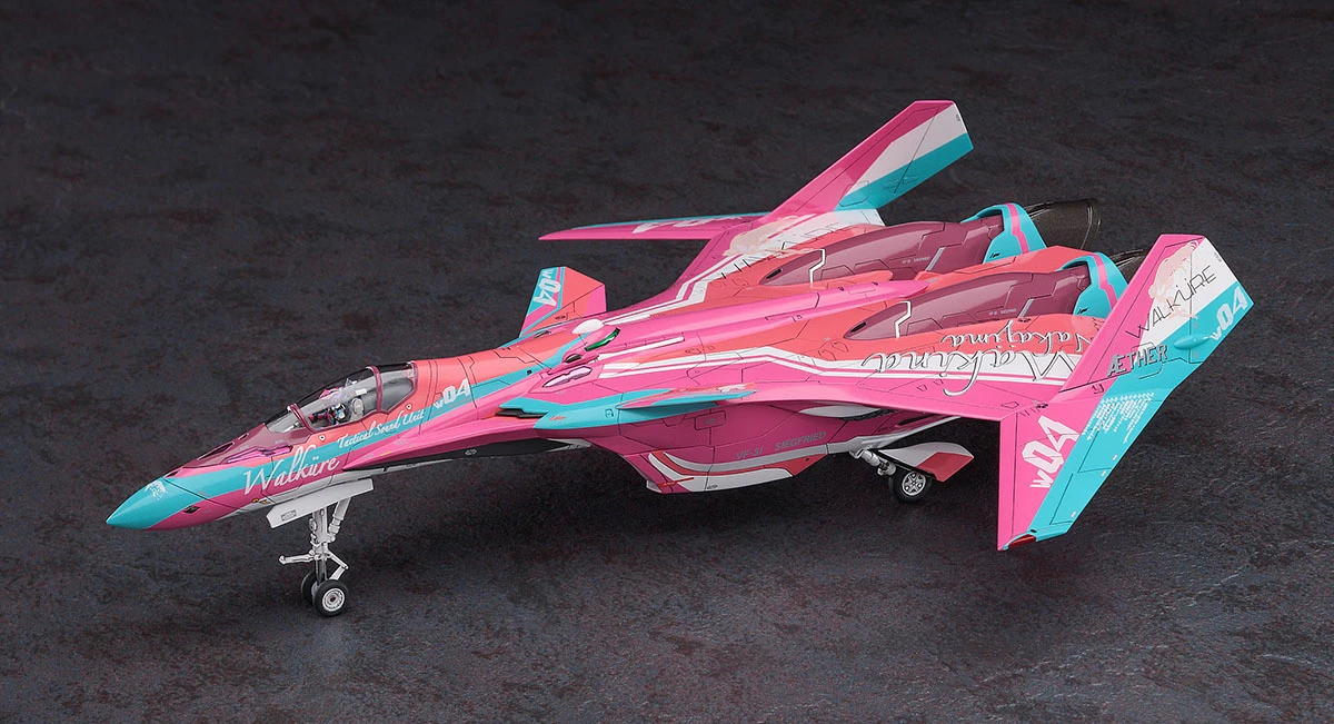 HASEGAWA 65845 1/72 超時空要塞 VF-31C 齊格弗里德 瑪基娜 中島色 劇場版 特別版含原創插圖徽章