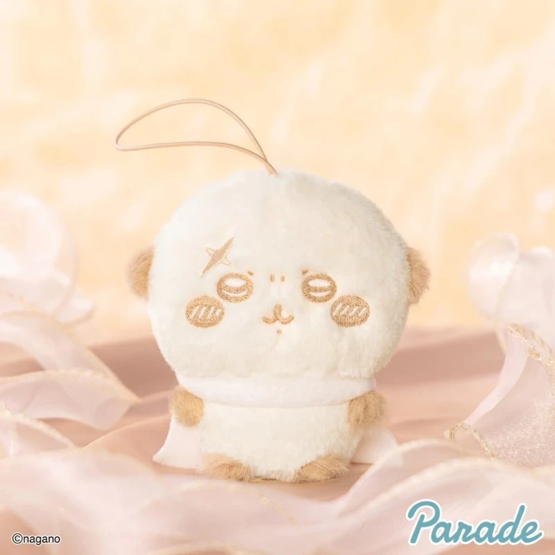 Parade 景品 吉伊卡哇 chiikawa 牛奶色 坐姿 海獺師傅 吊娃