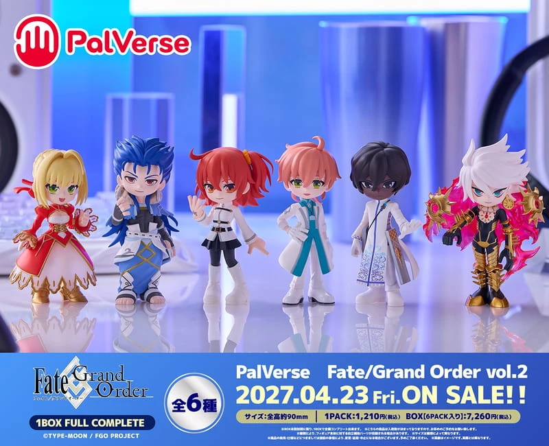 4月預購 武士道 PalVerse Fate FGO Vol.2 一中盒6入 1030