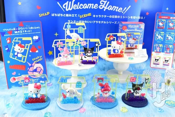 4月預購 萬代 SNAP SCENE 三麗鷗 Sanrio Welcome Home 一中盒8入 1104