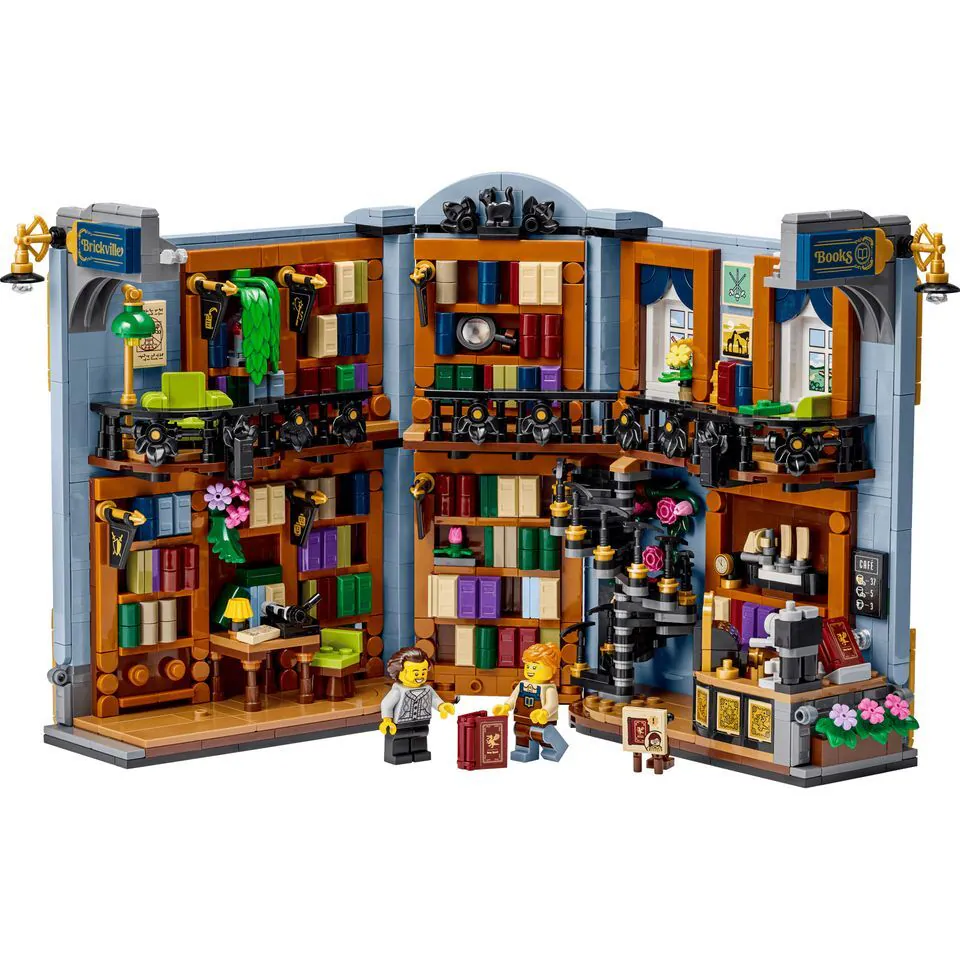Lego 樂高 ICONS 11379 書店 書擋擺飾