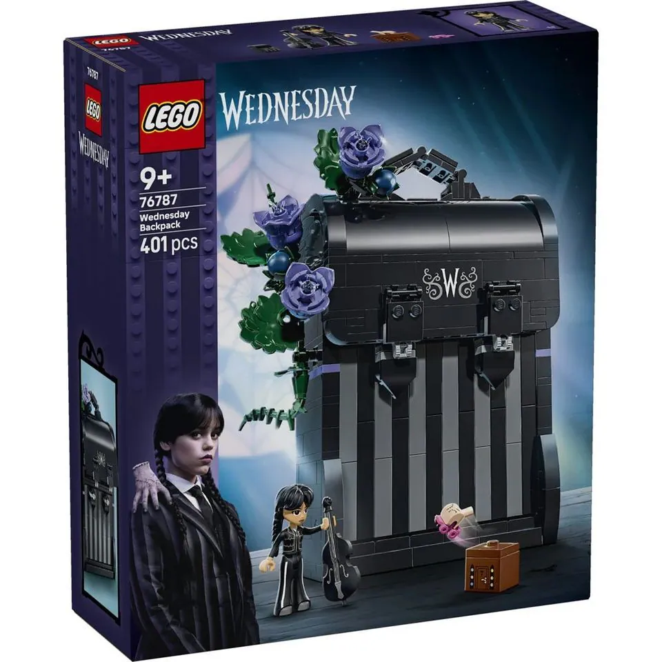 Lego 樂高 ICONS 76787 Netflix WEDNESDAY 星期三背包