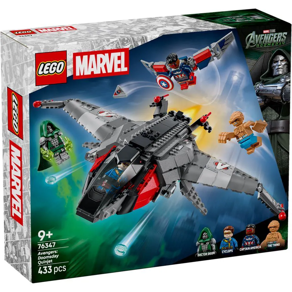 Lego 樂高 MARVEL 漫威 76347 復仇者聯盟：末日崛起 昆式戰機