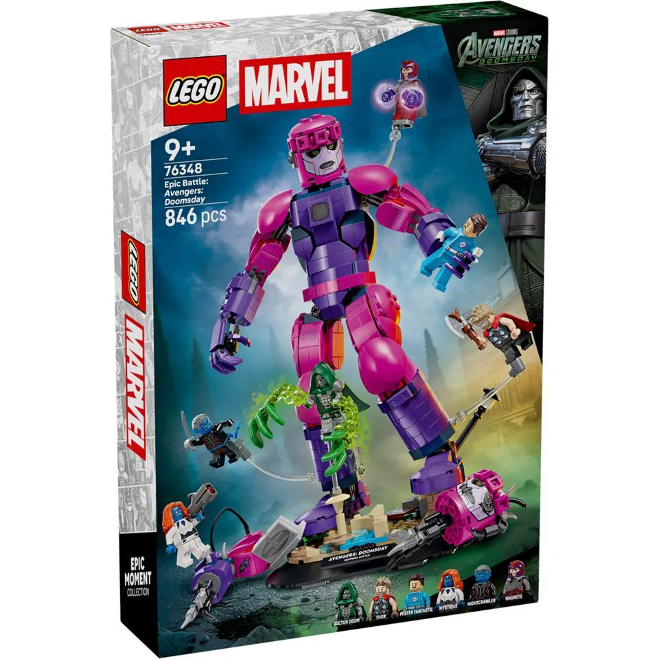 Lego 樂高 MARVEL 漫威 76348 史詩級對決 復仇者聯盟：末日崛起 超級英雄