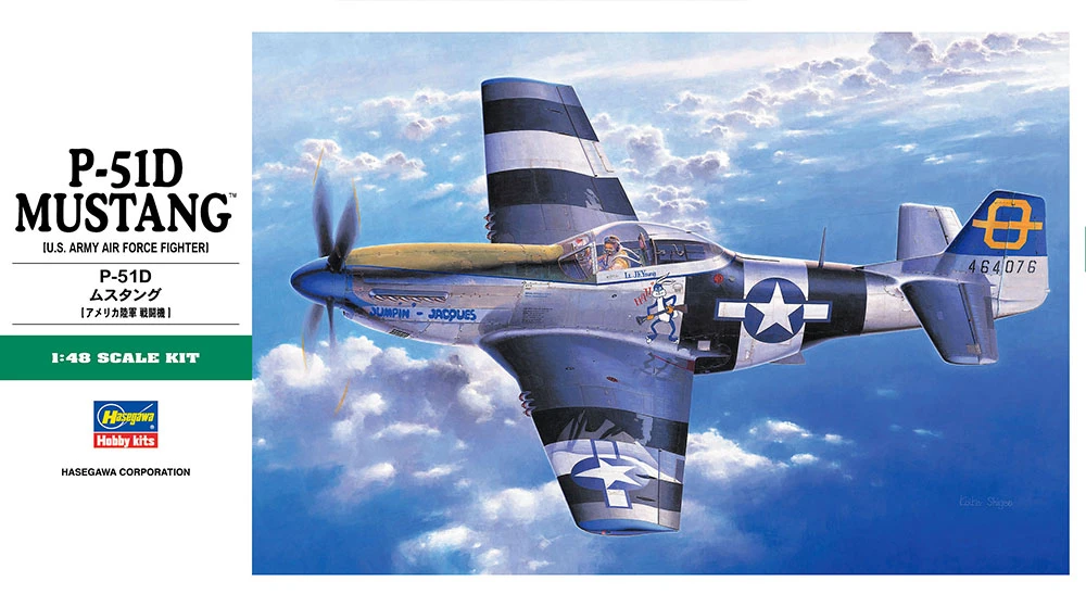 HASEGAWA 長谷川 JT30 1/48 P-51D野馬戰鬥機