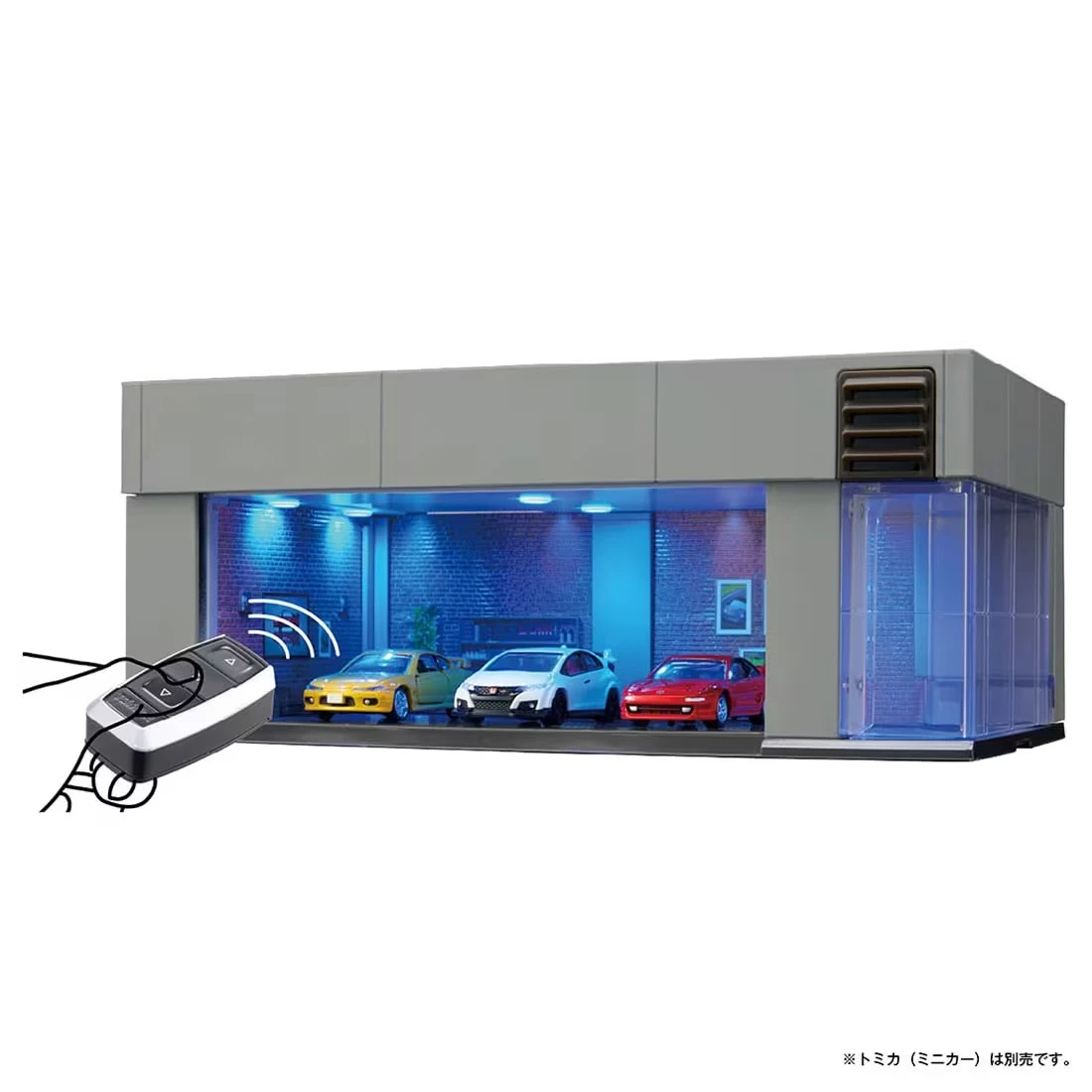 Tomica Premium 電動車庫 質感灰色