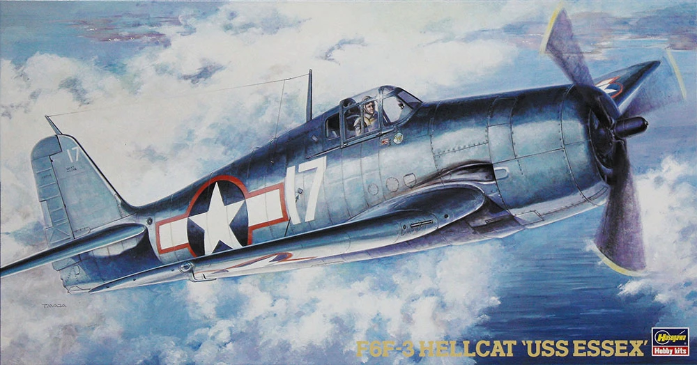HASEGAWA 長谷川 JT34 1/48 格魯曼 F6F-3 地獄貓
