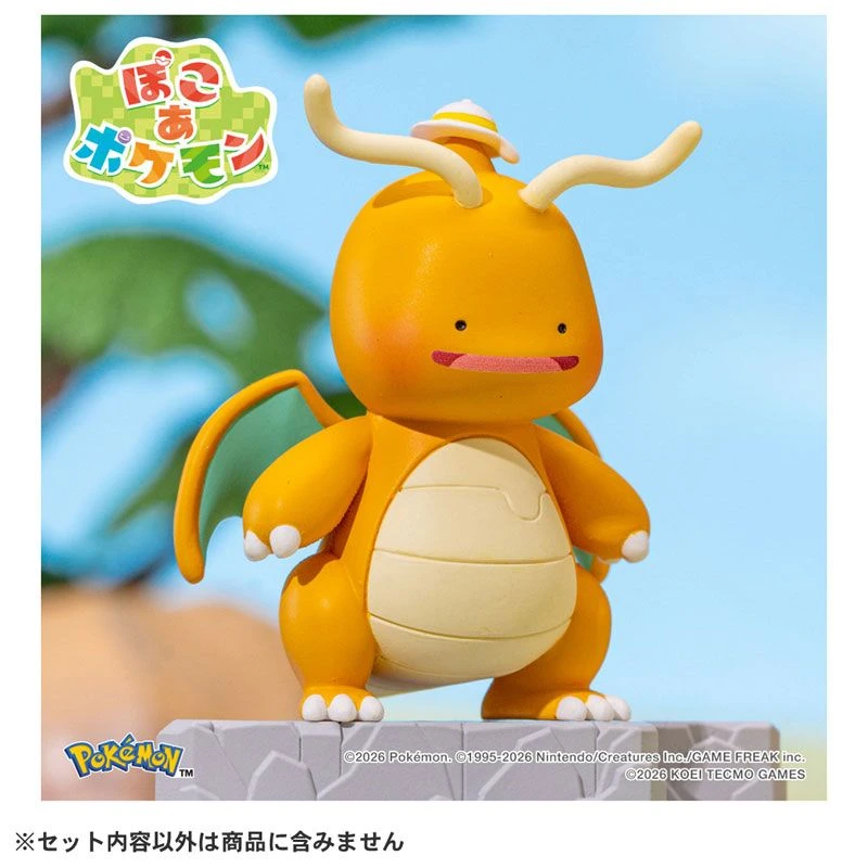 Takaratomy 精靈寶可夢 Moncolle Pokopia 百變怪變身後的樣子 快龍