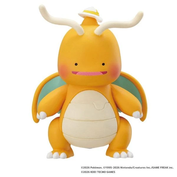 Takaratomy 精靈寶可夢 Moncolle Pokopia 百變怪變身後的樣子 快龍