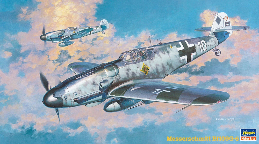 HASEGAWA 長谷川 JT47 1/48 梅塞施密特 Bf109G-6