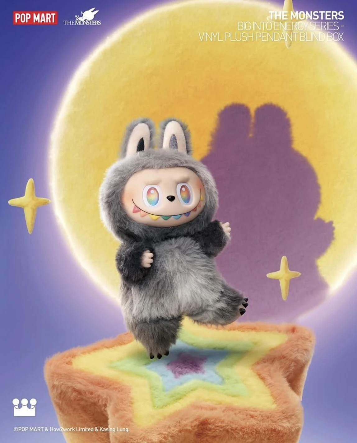 LABUBU3.0 ｜前方高能系列搪膠毛絨掛件盲盒| PPTOY