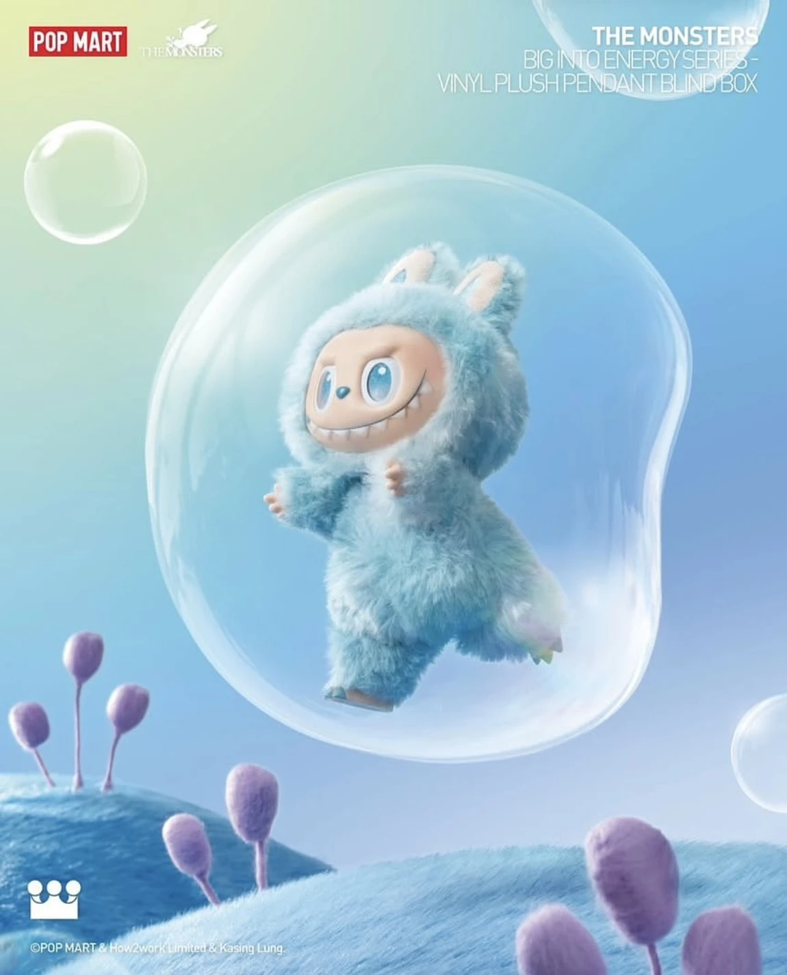LABUBU3.0 ｜前方高能系列搪膠毛絨掛件盲盒| PPTOY