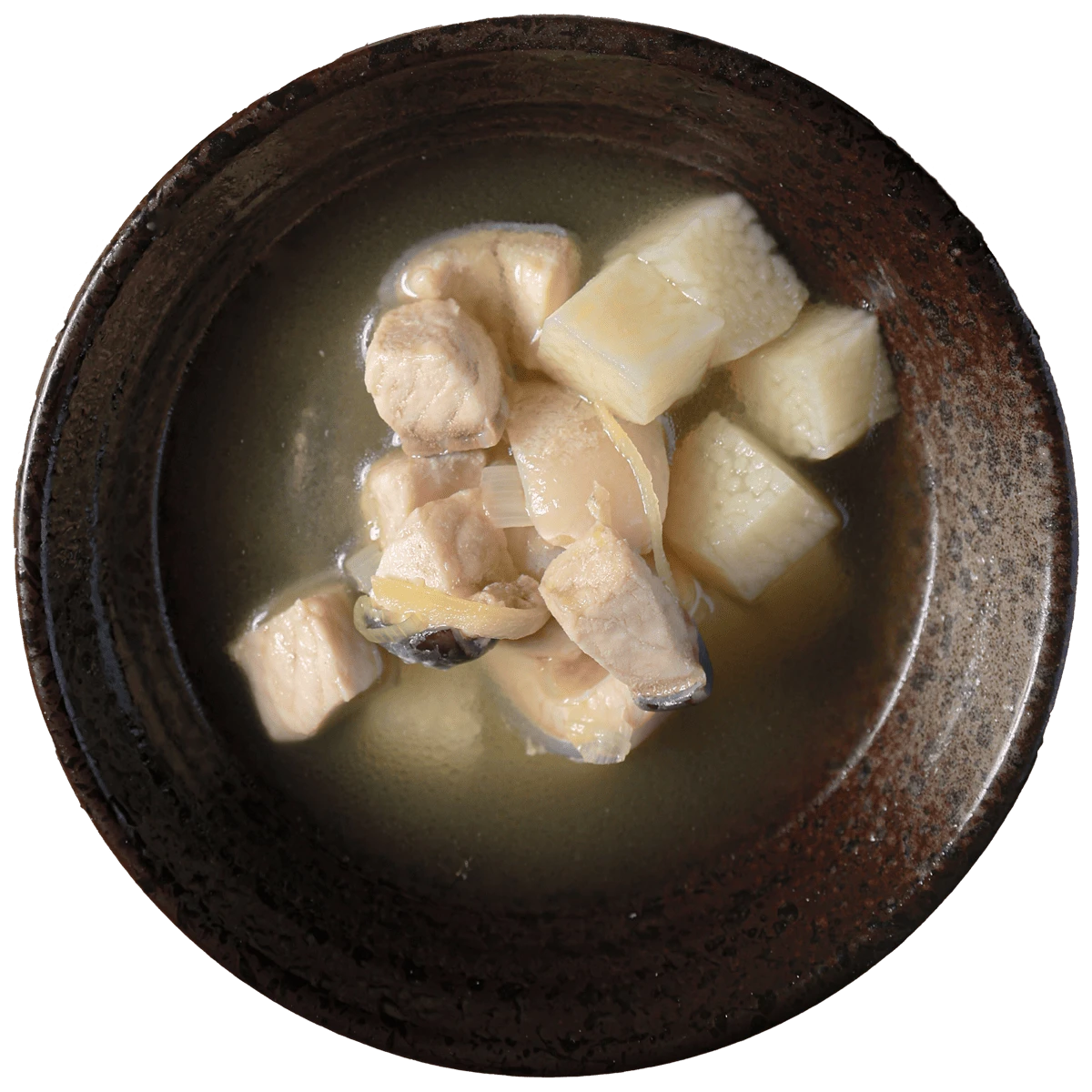 山藥薑絲鱘龍魚湯