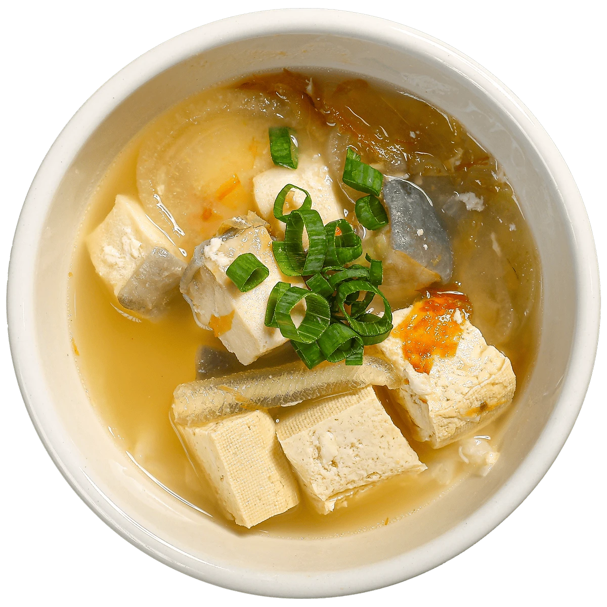 味噌鱘龍魚湯
