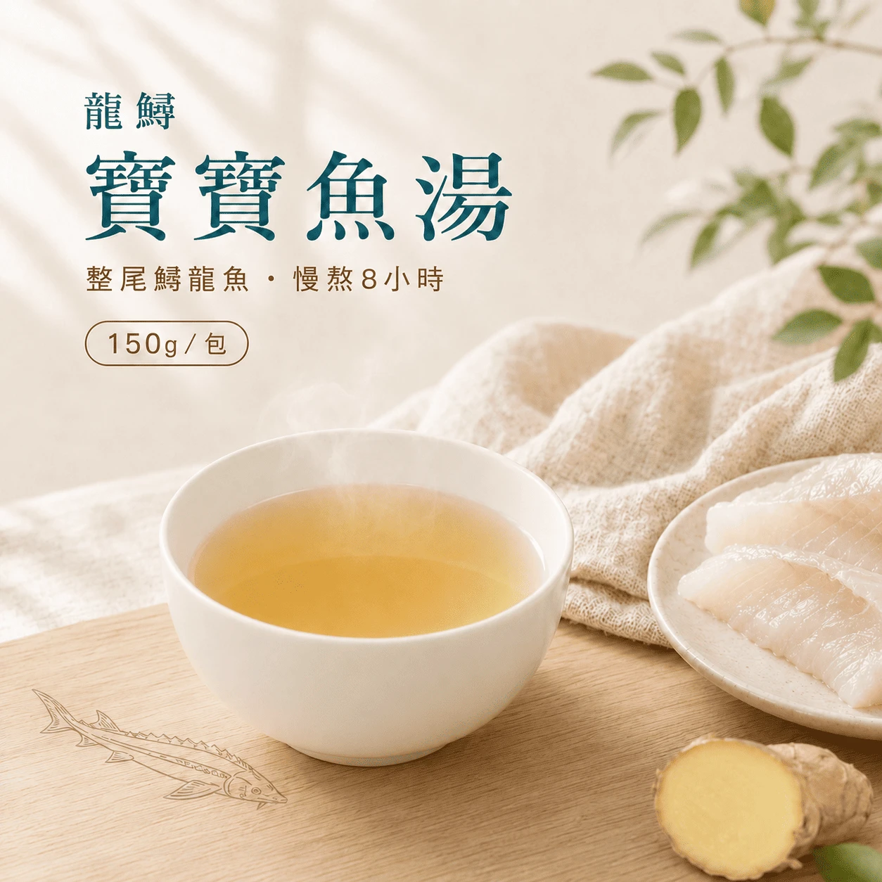 龍鱘寶寶魚湯