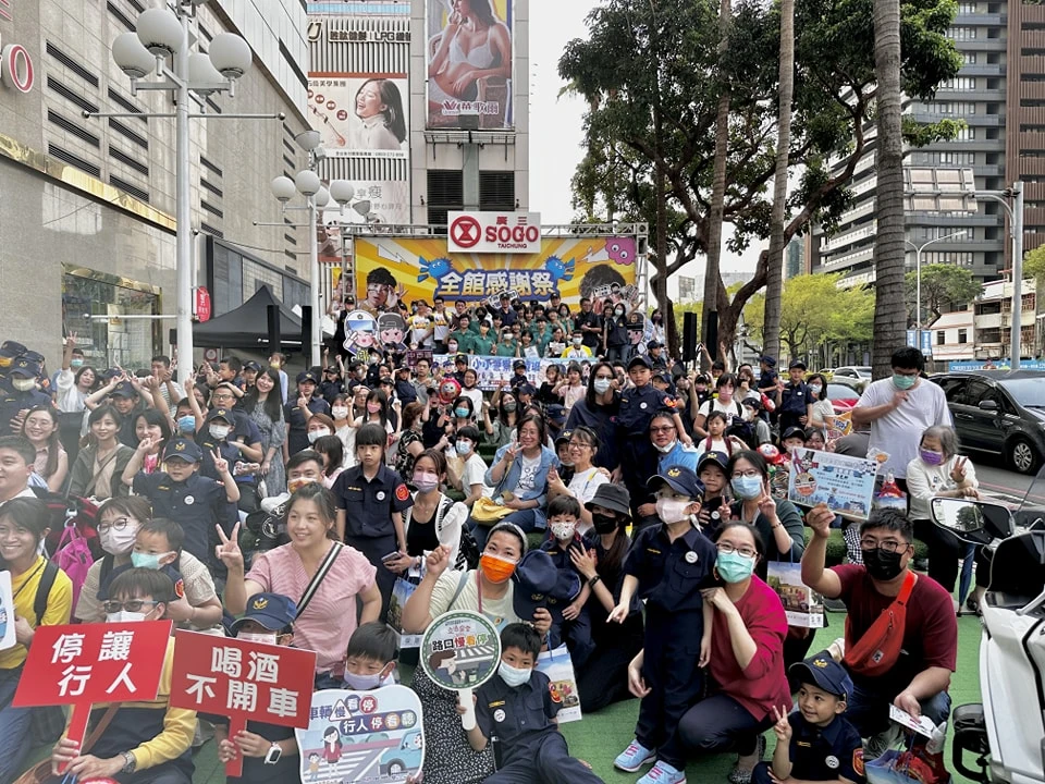 聰明媽咪兒童超跑 × 台中警察局第一分局  小小警察體驗營！_車聚紀錄(20230410)