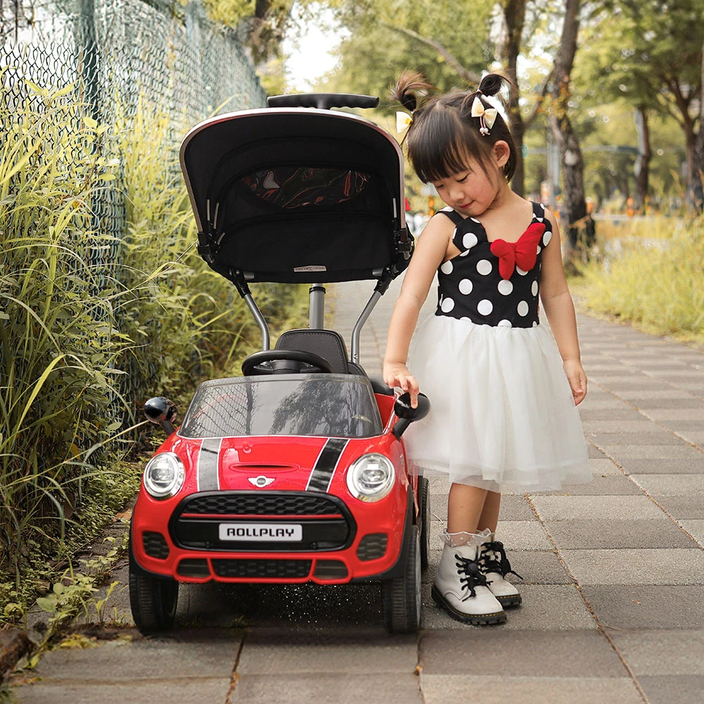 MINI Cooper 嬰幼兒造型滑步嚕嚕車 ZW416 手推車/助步車/滑步車/Push Car 台灣獨家代理