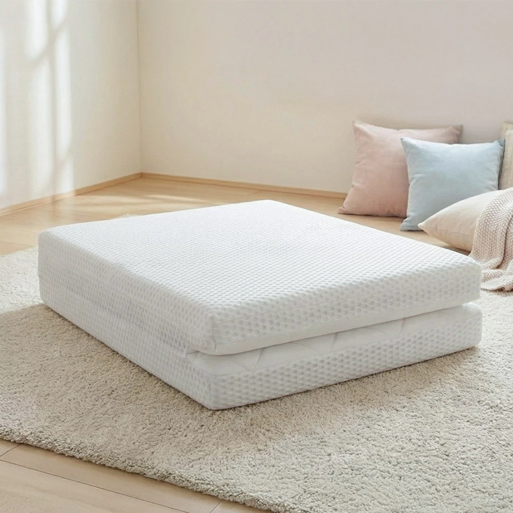 【i-Smart】嬰兒床折疊床墊120x60cm(加厚8cm｜摺疊床墊｜嬰兒床墊｜兒童床墊｜透氣床墊)