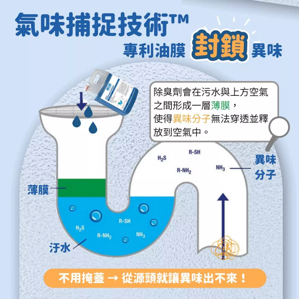 Walex 生物酵素排水管除臭劑