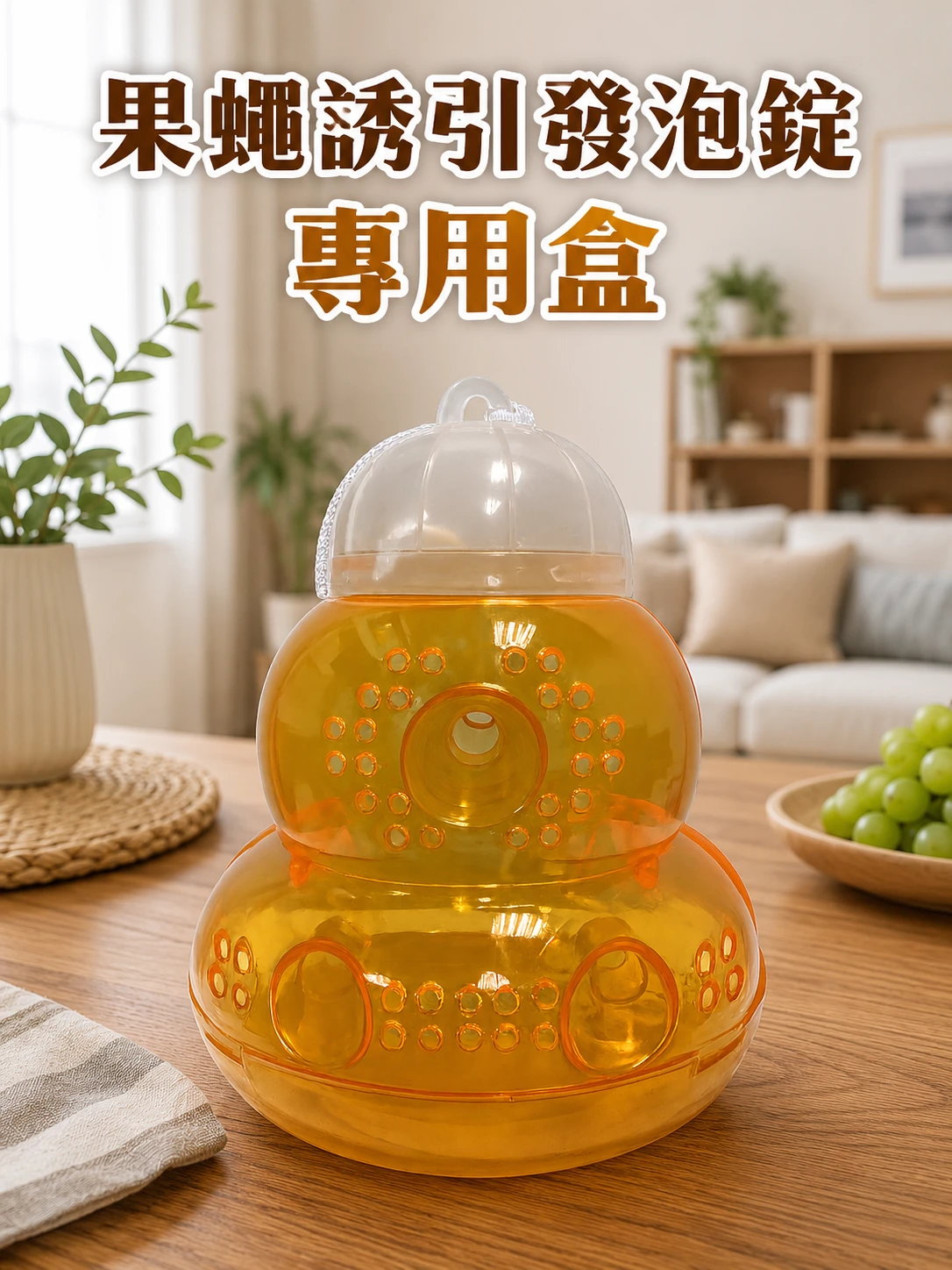 果蠅誘引發泡錠 專用瓶