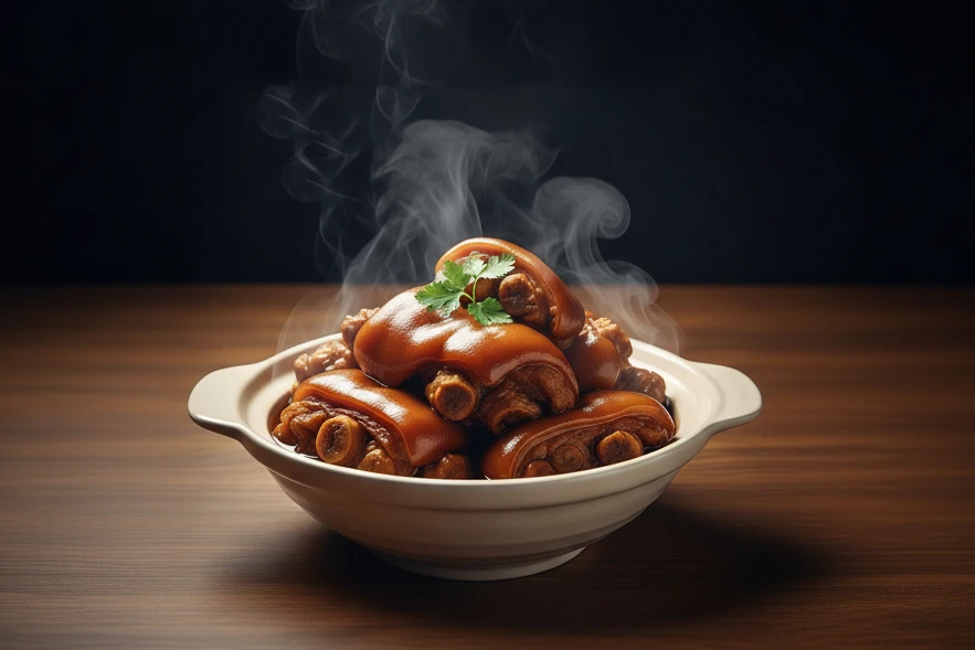 膠原蛋白來源之滷豬腳