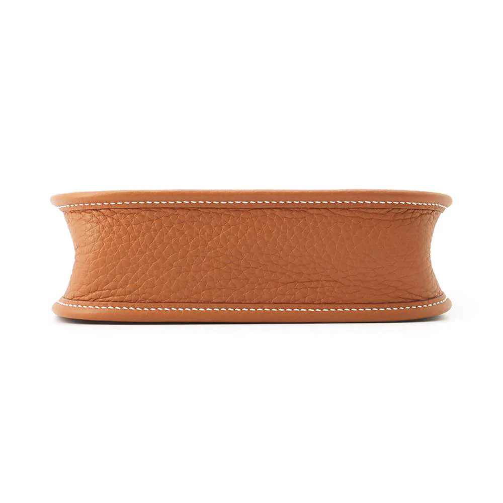 二手 HERMES Evelyne Gold Taurillon Clemence