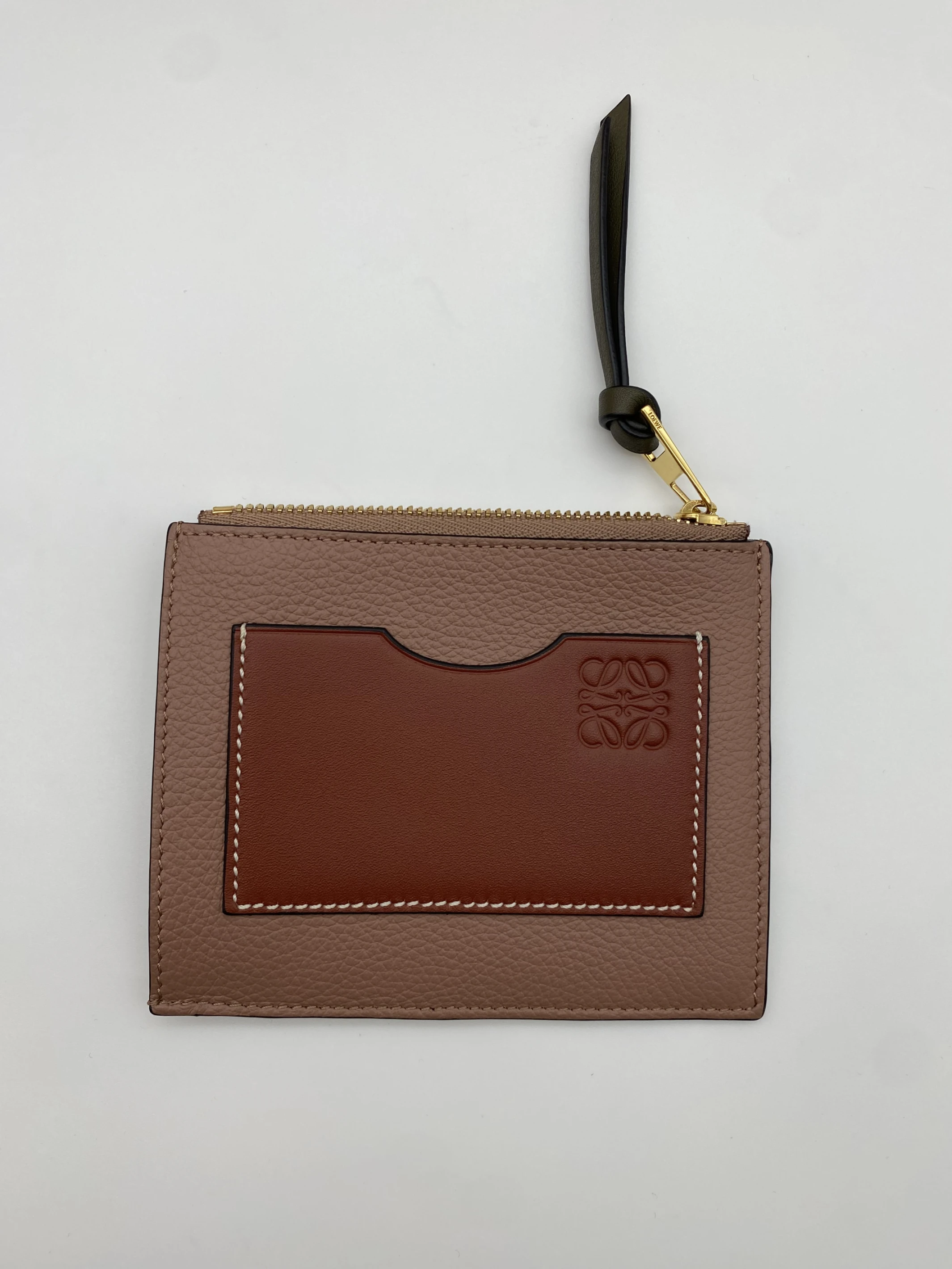 二手 Ｌoewe 方形零錢卡包