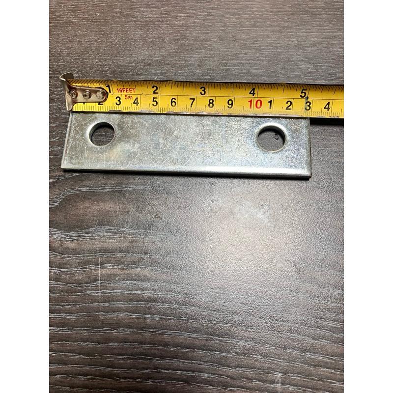鍍鋅鐵板一字兩孔加長長度5mm130mm40mm
