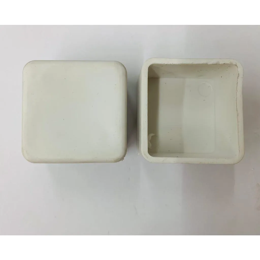耐磨橡膠方腳套-傢俱桌椅腳/鋼管外套 方形管套 內寬40mm*外寬46mm*內高25mm量多價格可談