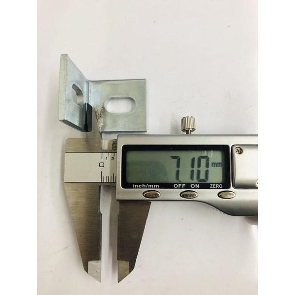 鍍鋅長條兩孔立體L片