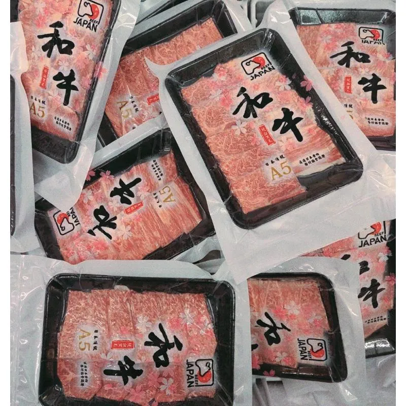 [老王賣肉]日本A5和牛肉片/火鍋/露營/烤肉/燒肉/燒烤/牛肉/免運/冷凍