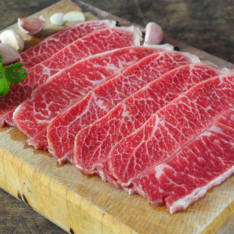 [老王賣肉]美國Choice板腱牛燒烤片 生鮮/烤肉/烤箱/牛肉/牛排/冷凍/超商/免運